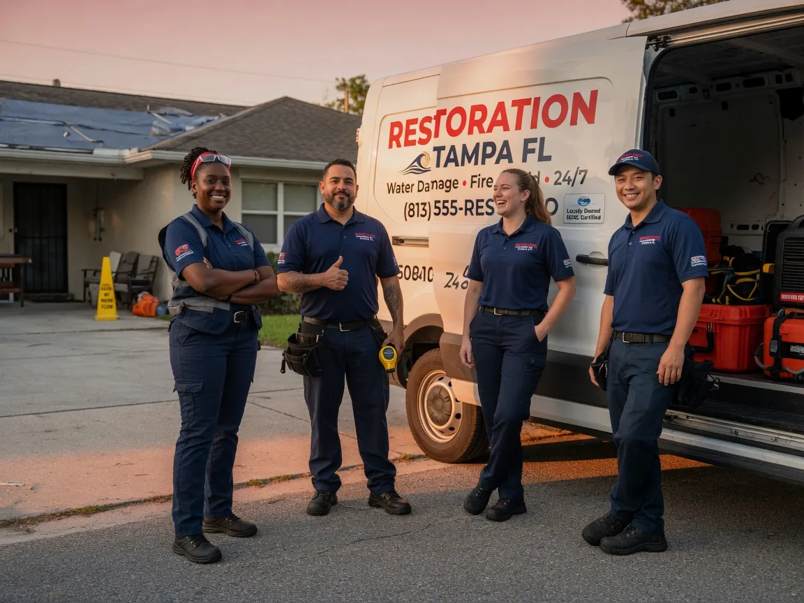 Water Damage Restoration company in Ree Heights, SD